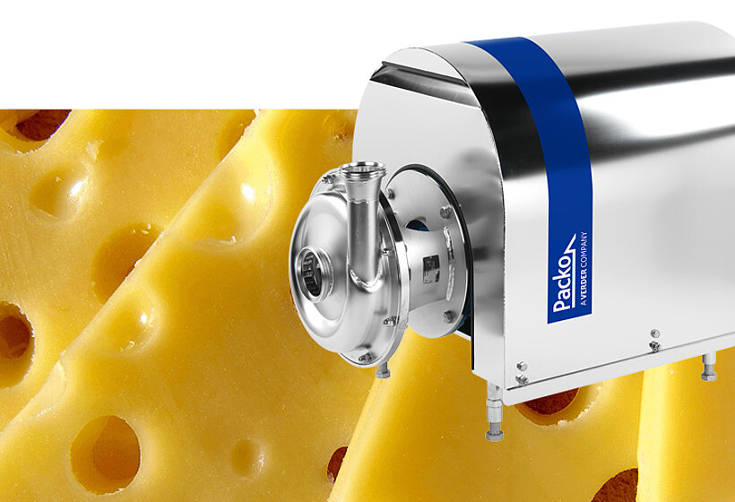 Étude de cas : pompage du caillé dans les fromages à pâte dure