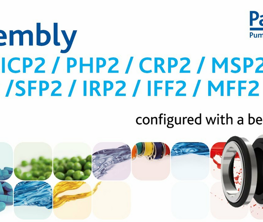 Assembly - Configured with a bellow seal: FP2, ICP2, PHP2, CRP2, MSP2, MFP2, SFP2, IRP2, IFF2, MFF2