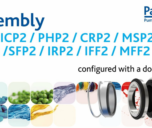 Assembly with double sealing: FP2, ICP2, PHP2, CRP2, MSP2, MFP2, SFP2, IRP2, IFF2, MFF2