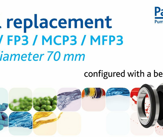 Bellow seal replacement: ICP3, FP3, MCP3 & MFP3 with a seal diameter of 70 mm
